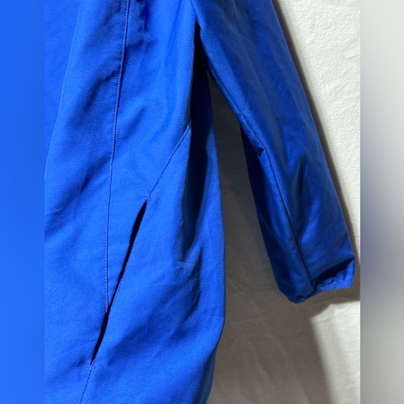 Nike Baseball Pullover Boy's Size XL Royal Blue/White Wind Resistant - Picture 3 of 7